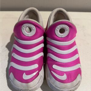 Nike Kids Pink and White Sneakers